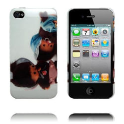 Baby Trolls (Rosa & Blå Huva) iPhone 4 Skal