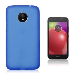 Motorola Moto E4 Plus Slimmat enfärgat silikon skal - Blå