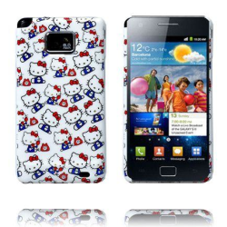 Samsung Galaxy S2 Hello Kitty Skal (100 Kattungar)