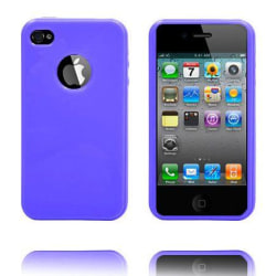 Candy Colors - Logo Cut (Lila) iPhone 4S Silikonskal