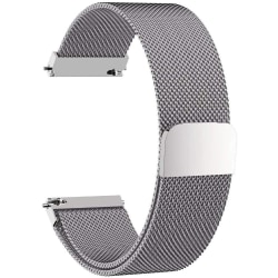 Garmin Forerunner 645 / 245 milanese stainless steel watch strap Silvergrå