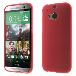 Soft Shell (Röd) HTC One M8 Skal