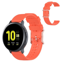 Silicone watch band for Samsung Galaxy Watch 3 (41mm) / Active - Orange