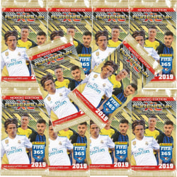 Fotbollskort Panini FIFA 365 2019 - 10 paket (Totalt 60 kort)