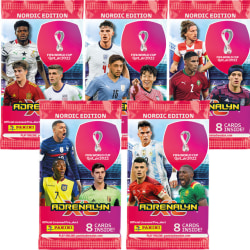 Fotbollskort - 5st Paket Panini World Cup 2022 Nordic Edition