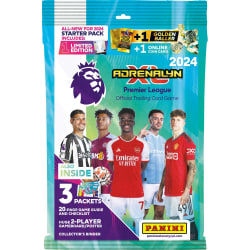 Fotbollskort + Pärm (Startpaket) - Panini Premier League 2024