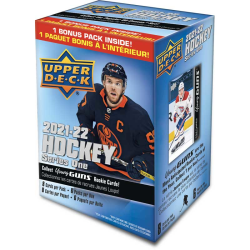Hockeykort - Hel Blaster Box 2021-22 Upper Deck Serie 1 NHL
