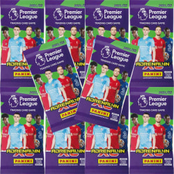 Fotbollskort - 10st Paket Panini Premier League 2021-22