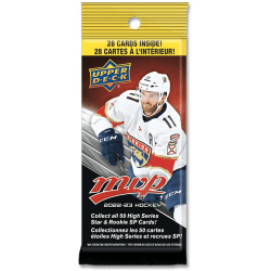 Hockeykort NHL - 2022-23 MVP Fat Pack (28 kort)