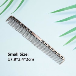 Space Aluminium Hair Comb Pro Frisörkammar Salong Tool