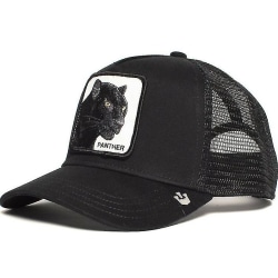 Panther Mesh Cap Animal Trucker Baseball Cap Far Hat Snapback