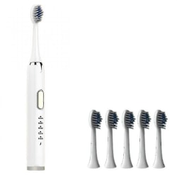 Elektrisk tandbørste for voksne Usb Genopladelig Ultra Sonic Vaskbar Afslappende Kraftig 5-trins elektrisk tandbørste