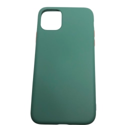 Mobilskal i silikon Iphone 11 pro max petrol Grön