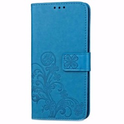 Iphone 11 plånboksfodral wallet - fyrklöver turkos Turkos