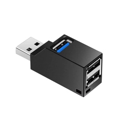 USB hubb, Mini USB 3.0 Hub flyttbar adapter (3 portar)