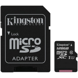 Kingston MicroSD 128GB incl adapter