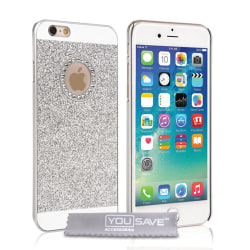iPhone 6/6s Diamantskal silver silver