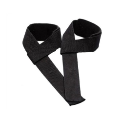 Slittåliga Straps - Perfekta för extra hård styrketräning Svart