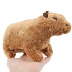 Capybara gnagare plyschleksak Söt tecknad djurdocka Supermjuk