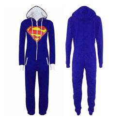 Superhjälte Jumpsuit Unisex Hodies Pyjamas Superman XXL