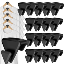 18PCS Hanger Krokar kan skapa flera garderobsutrymmen Triangle 18PCS