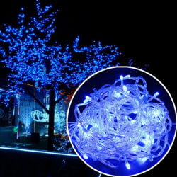 10m jul LED Strip Lights Julbelysning Heminredning Blue