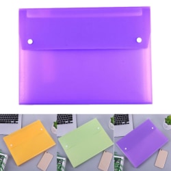Testa organizer förvaringsväskor Bärbar handväska med spänne Purple