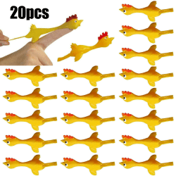20 st Catapulted Ejection Turkey Sticky Chicken Toy Finger Toy 20PCS