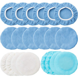 20 stycken Car Orbital Buffer Polisher Pad Motorhuv Microfiber Max Baxer Motorhuv