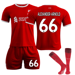 23-24 Liverpool Home Fotbollströja för barn nr Z 66 ALEXANDER-ARNOLD 12-13 years