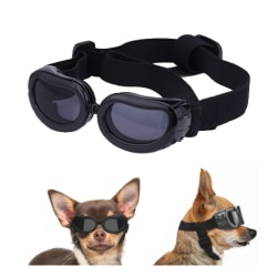 Små hundsolglasögon UV-skydd black