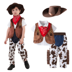 Cowboy Costume Deluxe Set 130cm