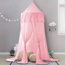 Sängkapell Unikt hängande runt tält pink