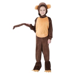 Pojke Flicka Djur Onesie Monkey Pyjamas 130-140cm