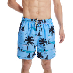 Andningsbara casual strandbyxor för män Color3 M