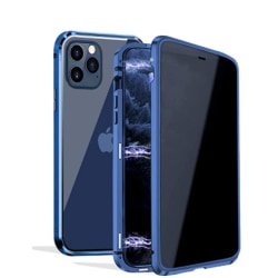 Sekretessskydd metallfodrall till iPhone 13pro  blå