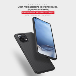 Xiaomi Mi 11 Lite 4G / 5G skal svart Super Frosted Shield 4G/5G Svart
