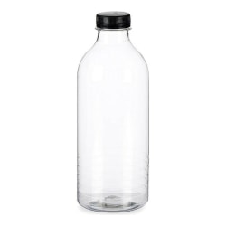Flaske gennemsigtig plast PET (1000 ml)