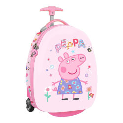 Resväska Peppa Pig Having Fun Rosa 16'' (28 x 43 x 23 cm)