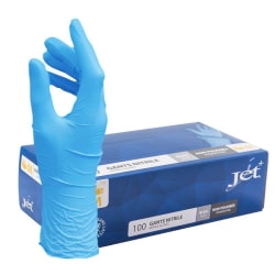 Jet+ Nitrile Gloves 100 XL