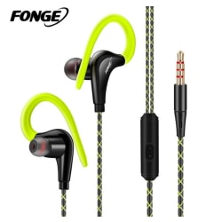 Fonge S760 Sport In-ear Hörlurar med Mic (Earphone) Grön