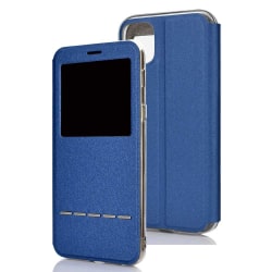 iPhone 12 Mini - Stilsäkert Praktiskt Leman Fodral Blå
