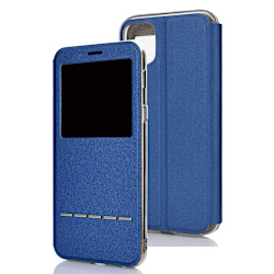 iPhone 12 Mini - Stilsäkert Praktiskt Leman Fodral Blå