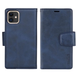 iPhone 12 - Eksklusivt 2-1 HANMAN Wallet-deksel Blå