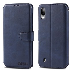 Samsung Galaxy A10 - Stilrent AZNS Plånboksfodral Mörkblå