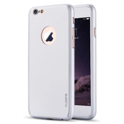 Stilrent Skyddsfodral för iPhone 5/5S/5SE  (Fram och bak) Silver/Grå