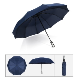 Automatiskt Hållbart Paraply Mörkblå
