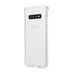 Genomt�nkt Skyddsskal i Silikon - Samsung Galaxy S10E Transparent/Genomskinlig