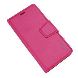 Samsung Galaxy Note10 - Praktiskt Plånboksfodral HANMAN Rosaröd Rosaröd