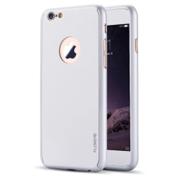 iPhone 7 - Smart Skyddsfodral (Fram- & Baksida) Silver